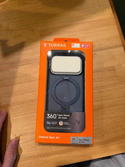 Torras iPhone 17 Pro case Midnight Blue