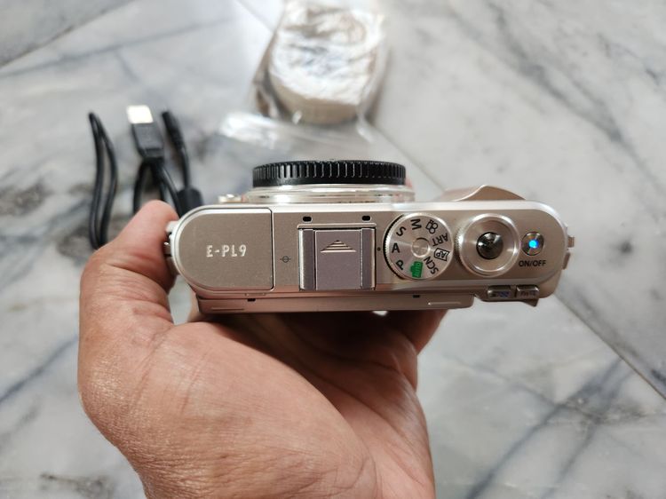 บอดี้กล้อง olympus e-pl9 สีน้ําตาล รูปที่ 4