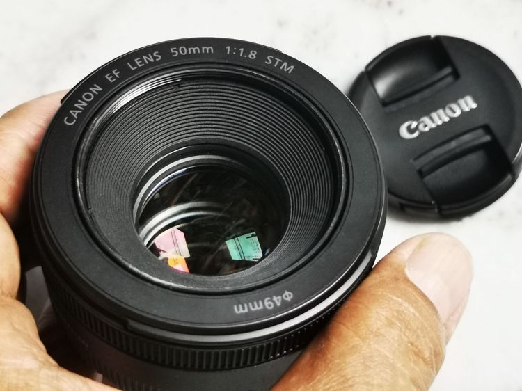 เลนส์ canon 50mm stm + อแดปเตอร์ ef-eos R รูปที่ 2