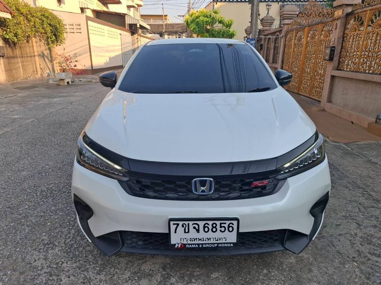 Honda City 2024 1.5 e:HEV RS Sedan ไฮบริด เกียร์อัตโนมัติ ขาว รูปที่ 3