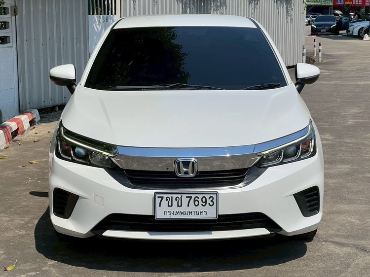 Honda City 2023 1.0 SV Sedan เบนซิน ไม่ติดแก๊ส เกียร์อัตโนมัติ ขาว รูปที่ 2