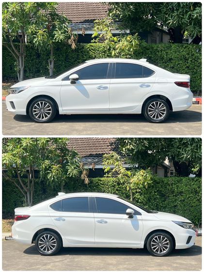 Honda City 2023 1.0 SV Sedan เบนซิน ไม่ติดแก๊ส เกียร์อัตโนมัติ ขาว รูปที่ 3