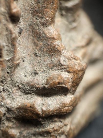 พระรอดลำพูนพิมพ์ใหญ่เนื้อเขียวหินครก รูปที่ 10