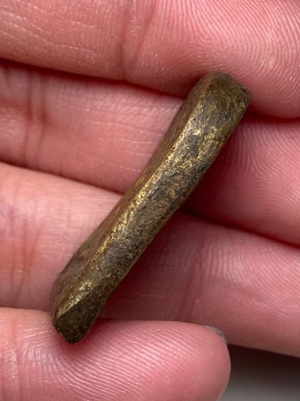 พระปางสมาธิหลังยันต์เนื้อทองเหลือง รูปที่ 4