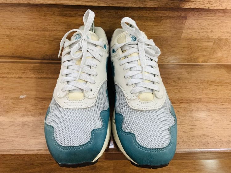 รองเท้า NIKE AIR MAX 1 PATTA เบอร์ 40.5 cm 25.5 คนเท้า 25-26 cm ใส่ได้ครับ สภาพดีมาก พื้นเต็ม กล่องครบ ทรงสวย หายากน่าสะลมครับ รูปที่ 5
