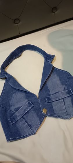 เสื้อยีนส์ คล้องคอ รูปที่ 3