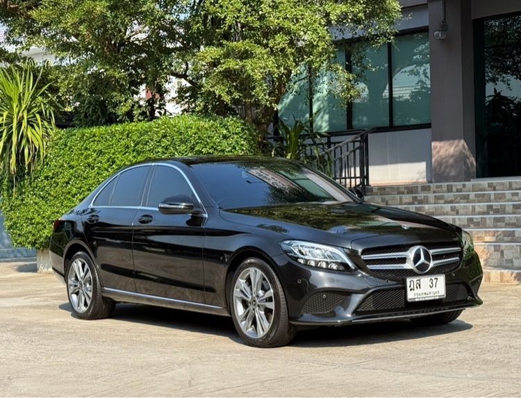 รถ Mercedes-Benz C-Class C220 สี ดำ