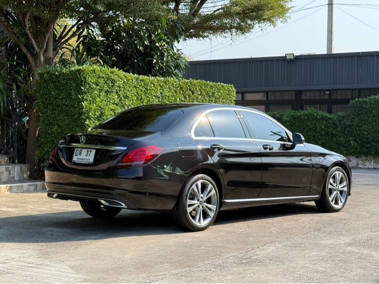 Mercedes-Benz C-Class 2020 C220 Sedan ดีเซล ไม่ติดแก๊ส เกียร์อัตโนมัติ ดำ รูปที่ 3