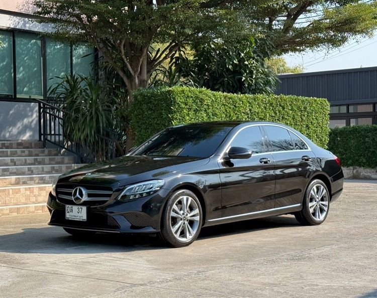 Mercedes-Benz C-Class 2020 C220 Sedan ดีเซล ไม่ติดแก๊ส เกียร์อัตโนมัติ ดำ รูปที่ 4