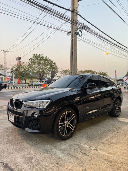 BMW X4 2014 2.0 xDrive20d M Sport 4WD Sedan ดีเซล ไม่ติดแก๊ส เกียร์อัตโนมัติ ดำ รูปที่ 3