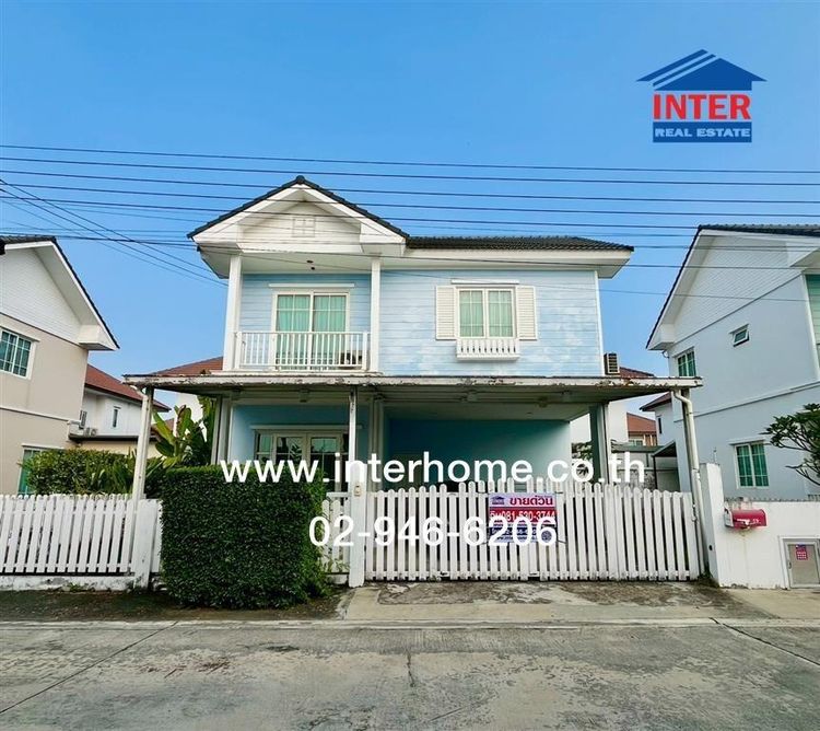 บ้านเดี่ยว 2 ชั้น 53.7 ตร.ว. หมู่บ้านกรีนิชไพร์ม ทางด่วนรามอินทรา-หทัยราษฎร์ ใกล้ทางขึ้นลงทางด่วน ซอยไทยรามัญ ถนนรามอินทรา ถนนหทัยราษฎร์ 