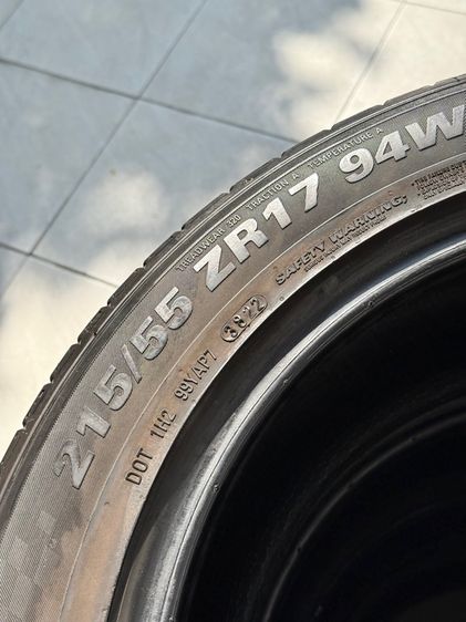 ไร้ปะ 215 55 17 kumho รูปที่ 6