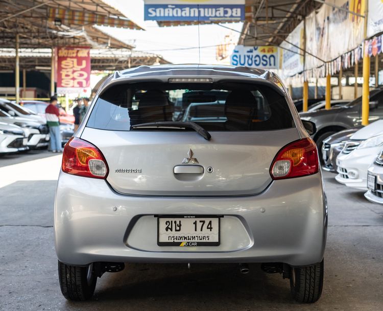 Mitsubishi Mirage 2012 1.2 GLS Sedan เบนซิน ไม่ติดแก๊ส เกียร์อัตโนมัติ เทา รูปที่ 4