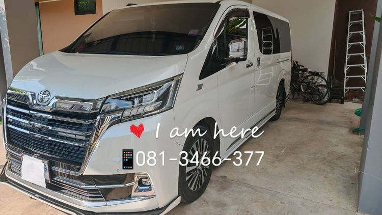 Toyota Majesty 2020 2.8 Premium Van ดีเซล ไม่ติดแก๊ส เกียร์อัตโนมัติ ขาว รูปที่ 3