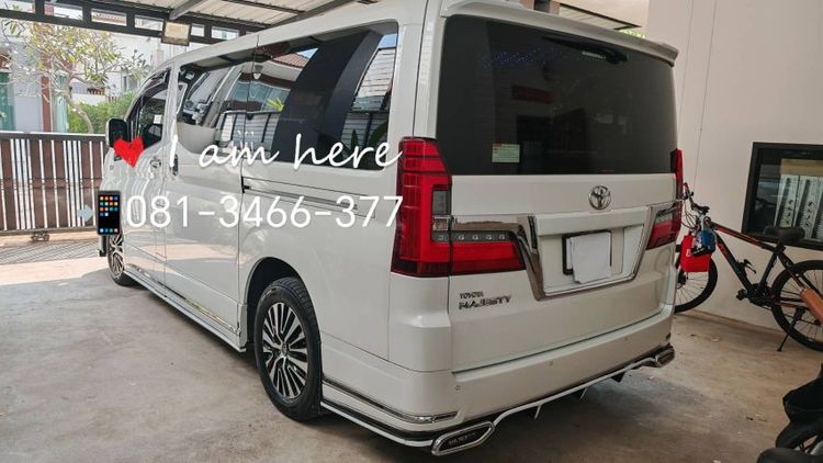 Toyota Majesty 2020 2.8 Premium Van ดีเซล ไม่ติดแก๊ส เกียร์อัตโนมัติ ขาว รูปที่ 2