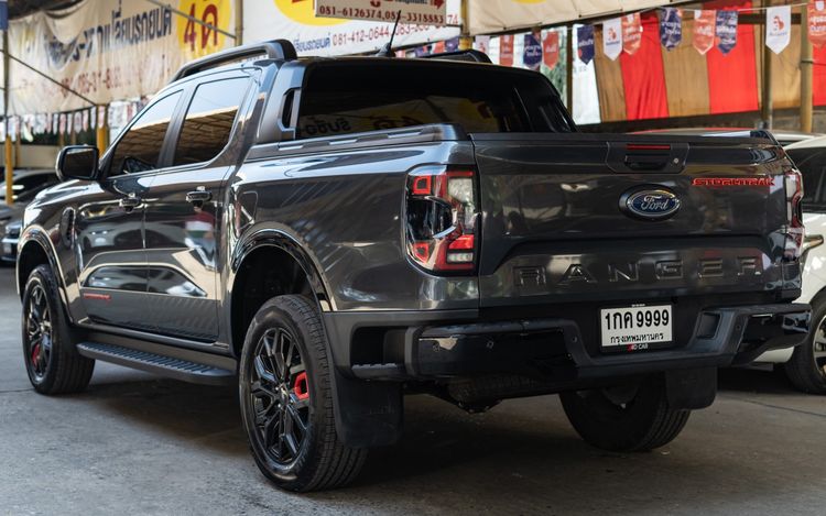 Ford Ranger 2025 2.0 Bi-Turbo 4WD Stormtrak Pickup ดีเซล ไม่ติดแก๊ส เกียร์อัตโนมัติ เทา รูปที่ 3