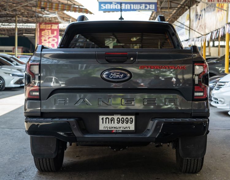 Ford Ranger 2025 2.0 Bi-Turbo 4WD Stormtrak Pickup ดีเซล ไม่ติดแก๊ส เกียร์อัตโนมัติ เทา รูปที่ 4