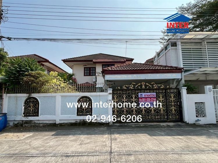 บ้านเดี่ยว 2 ชั้น 50.1 ตร.ว. หมู่บ้านณัฐนันท์3 ใกล้สนามบินดอนเมือง ซอยช่างอากาศอุทิศ14 ถนนวิภาวดีรังสิต เขตดอนเมือง กรุงเทพมหานคร