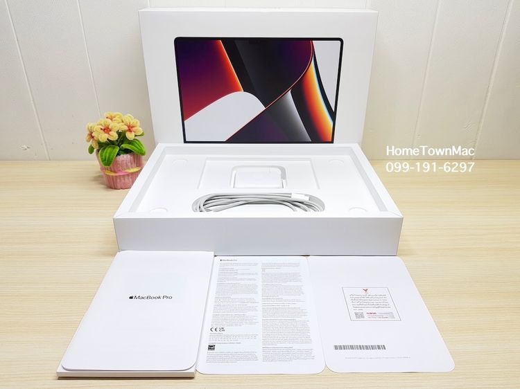 MacbookPro (Retina14-inch, 2021) M1 Pro 8-Core CPU 14-Core GPU SSD 512Gb Ram 16Gb Liquid Retina XDR สีสเปซเกรย์ น่าโดน รูปที่ 2