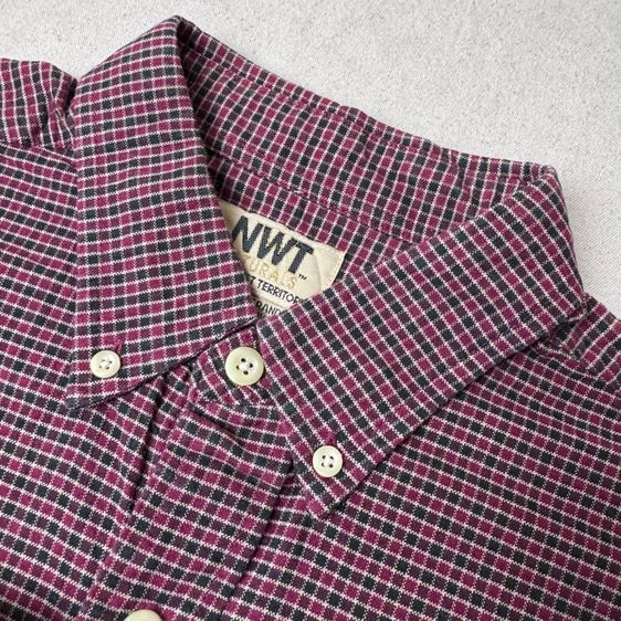 เสื้อเชิ้ต​ NWT Naturals ผ้า Cotton Size L รูปที่ 4
