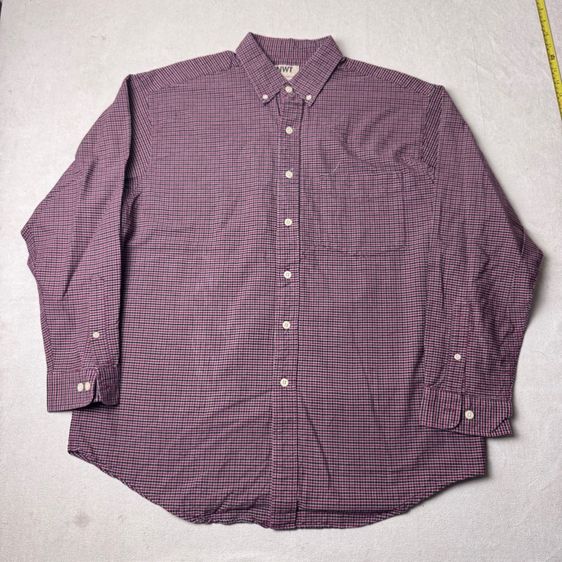 เสื้อเชิ้ต​ NWT Naturals ผ้า Cotton Size L
