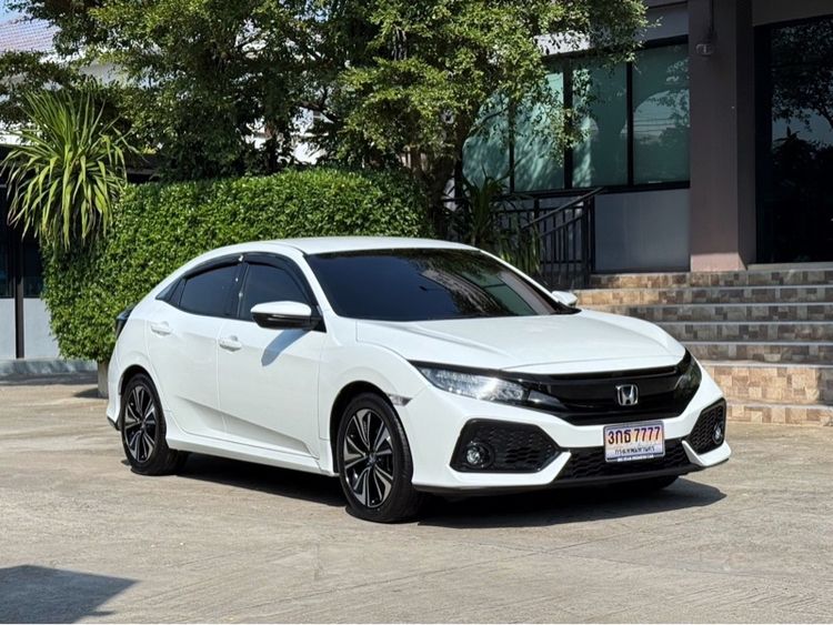 Honda Civic 2019 1.5 Turbo Sedan เบนซิน ไม่ติดแก๊ส เกียร์อัตโนมัติ ขาว