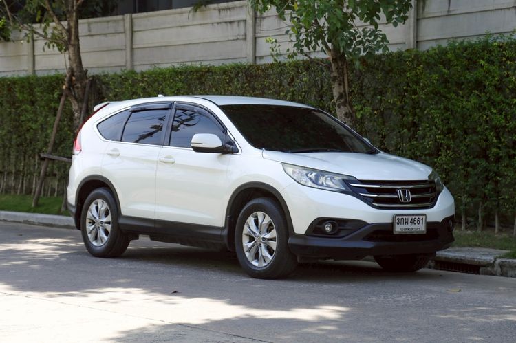 Honda CR-V 2014 2.0 E 4WD Utility-car เบนซิน เกียร์อัตโนมัติ ขาว รูปที่ 2