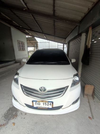 Toyota Vios 2013 1.5 E Sedan เบนซิน ไม่ติดแก๊ส เกียร์อัตโนมัติ ขาว รูปที่ 4