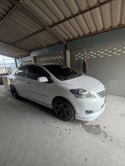 Toyota Vios 2013 1.5 E Sedan เบนซิน ไม่ติดแก๊ส เกียร์อัตโนมัติ ขาว รูปที่ 2
