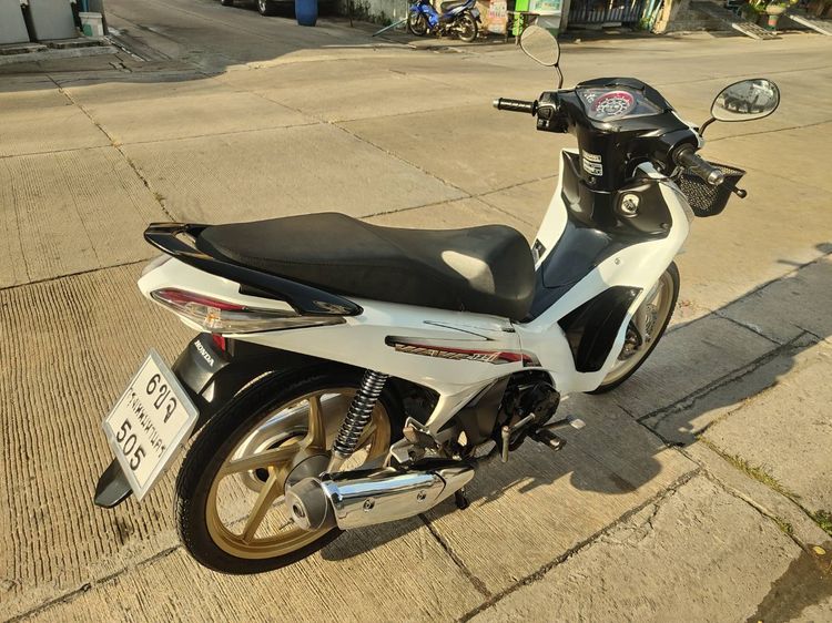 🛵ยังไงก็ขาย WAVE125i ปี 60 เครื่องดี สีสวย สตาร์ทมือ เล่มชุดโอนครบ+เปลี่ยนถ่ายน้ำมันเครื่องฟรี ส่งฟรี30 ก.ม รูปที่ 7