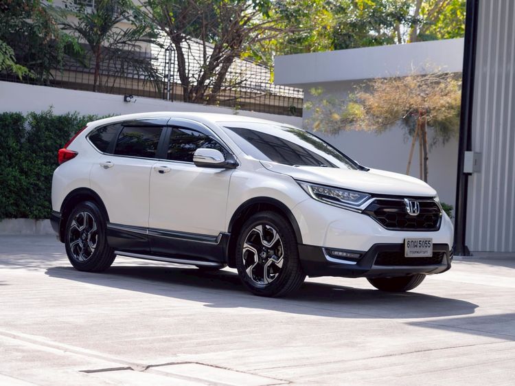 Honda CR-V 2017 2.4 EL 4WD Utility-car เบนซิน ไม่ติดแก๊ส เกียร์อัตโนมัติ ขาว