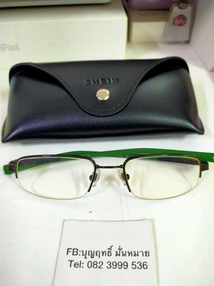 แว่นตา Nike 4182 001 ขนาด 51-18-145 ของแท้สภาพดี เลนส์มีค่าสายตาเอาไปตัดใส่เลนส์ใหม่ได้เลยใส่สบาย รูปที่ 2