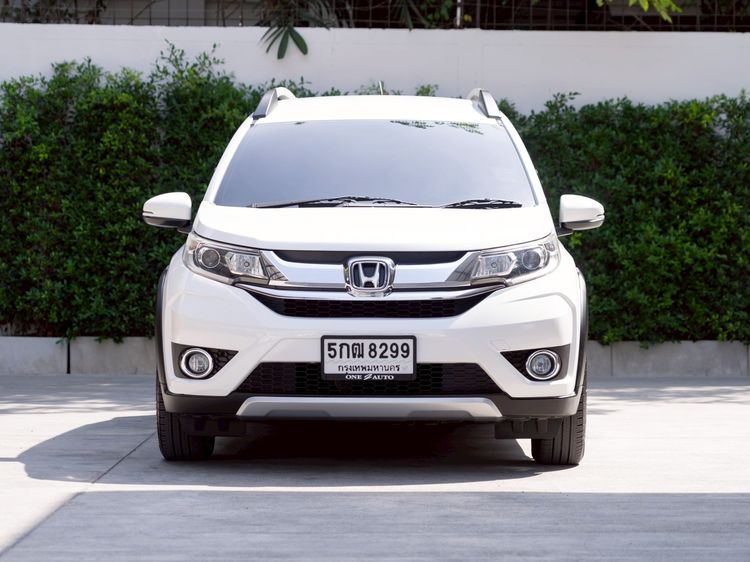 Honda BR-V 2016 1.5 SV Utility-car เบนซิน ไม่ติดแก๊ส เกียร์อัตโนมัติ ขาว รูปที่ 2