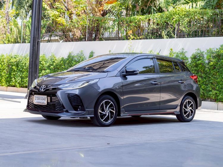 Toyota Yaris 2022 1.2 Sport Sedan เบนซิน ไม่ติดแก๊ส เกียร์อัตโนมัติ เทา รูปที่ 3