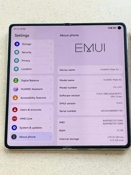 HUAWEI X6 Thai Version 12 512GB รูปที่ 5