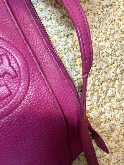 Tory Burch Pink กระเป๋าสะพายขายเท กระเป๋ามีตำหนิ ของแท้มือสอง  รูปที่ 3