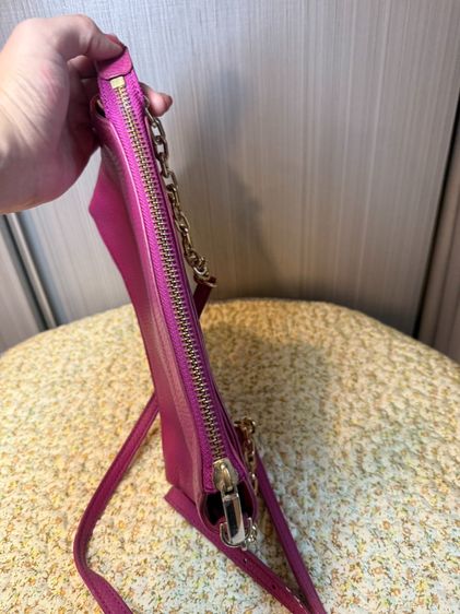 Tory Burch Pink กระเป๋าสะพายขายเท กระเป๋ามีตำหนิ ของแท้มือสอง  รูปที่ 13