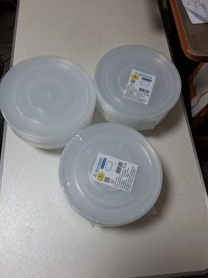 ลด2. กล่องอาหารPP  2500 cc พร้อม ฝา ( 3 แพท)  รูปที่ 2