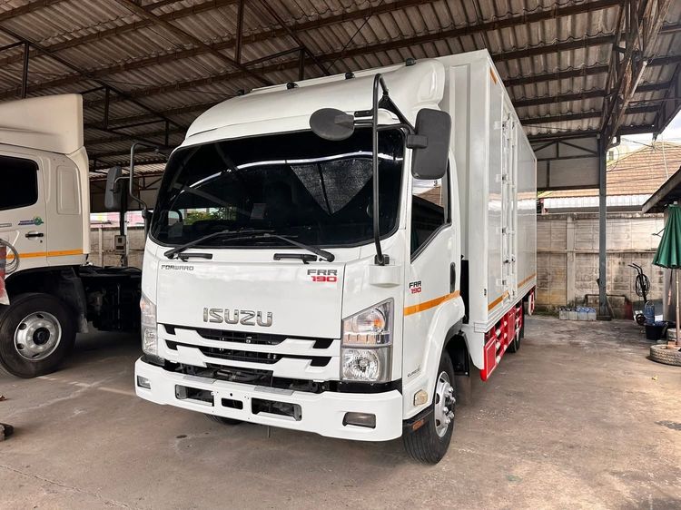 Isuzu FRR 190 แรงม้า จดทะเบียนปี 62 ตู้สามบานยาว 5.6 เมตร สภาพพร้อมใช้งาน สนใจโทรสอบถาม 081-8111202 เน้นโทรรถอยู่ใกล้เดอะมอลล์บางแค รูปที่ 12
