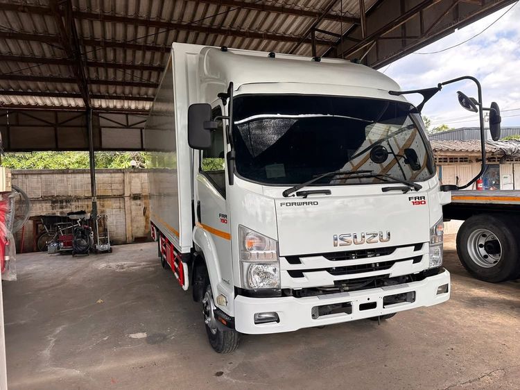 Isuzu FRR 190 แรงม้า จดทะเบียนปี 62 ตู้สามบานยาว 5.6 เมตร สภาพพร้อมใช้งาน สนใจโทรสอบถาม 081-8111202 เน้นโทรรถอยู่ใกล้เดอะมอลล์บางแค รูปที่ 5