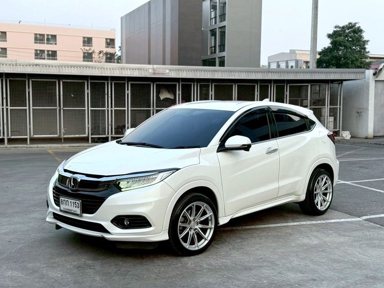 Honda HR-V 2018 1.8 EL Utility-car เบนซิน ไม่ติดแก๊ส เกียร์อัตโนมัติ ขาว