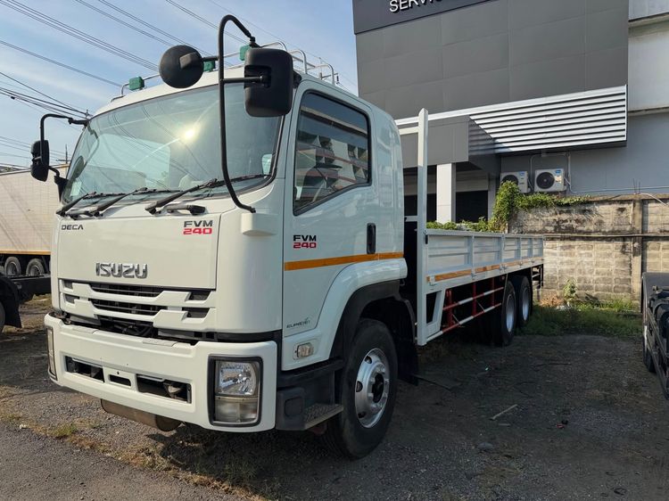 Isuzu FVM 240 แรงม้า 10 ล้อเพลาเดียว ยาว 7.2 เมตร กระบะเหล็กเปิดสามด้าน รถปี 59 รถเดิมสวย สนใจโทรสอบถาม 081-8111202 เน้นโทร รูปที่ 5
