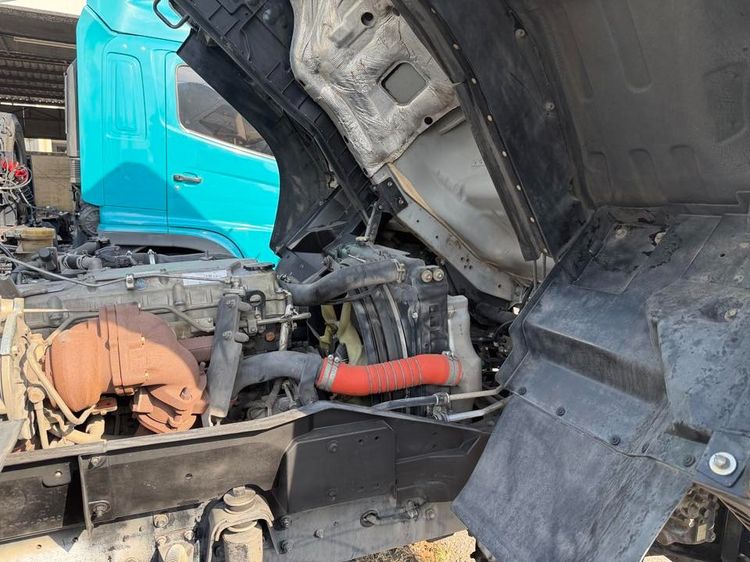 Isuzu FVM 240 แรงม้า 10 ล้อเพลาเดียว ยาว 7.2 เมตร กระบะเหล็กเปิดสามด้าน รถปี 59 รถเดิมสวย สนใจโทรสอบถาม 081-8111202 เน้นโทร รูปที่ 10