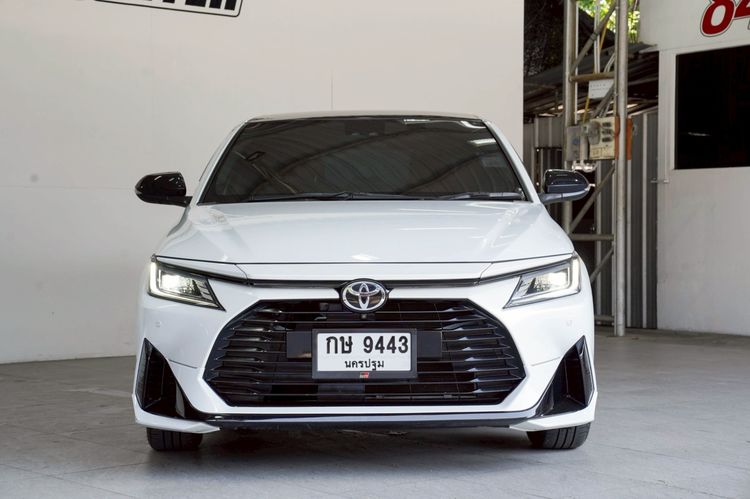 Toyota Yaris ATIV 2022 1.2 Premium Luxury Sedan เบนซิน ไม่ติดแก๊ส เกียร์อัตโนมัติ ขาว รูปที่ 3