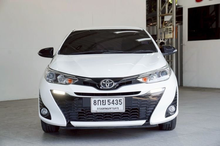 Toyota Yaris 2019 1.2 G Plus Sedan เบนซิน ไม่ติดแก๊ส เกียร์อัตโนมัติ ขาว รูปที่ 3