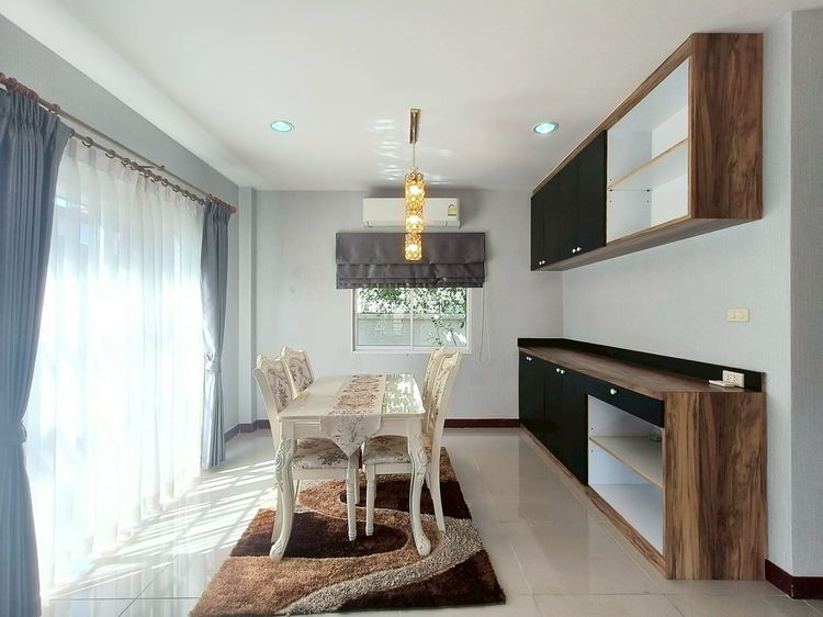 ตกแต่งครบ บ้านเดี่ยว เขตหนองจอก หมู่บ้านนนทวีแกรนด์ ถนนสังฆสันติสุข บ้านใหม่ มือหนึ่ง โึครงการติดถนน รูปที่ 4