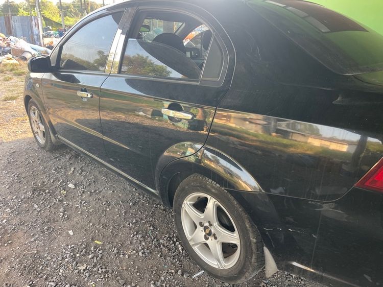Chevrolet Aveo 2006 1.6 LSX Sedan เบนซิน ไม่ติดแก๊ส เกียร์อัตโนมัติ ดำ รูปที่ 3