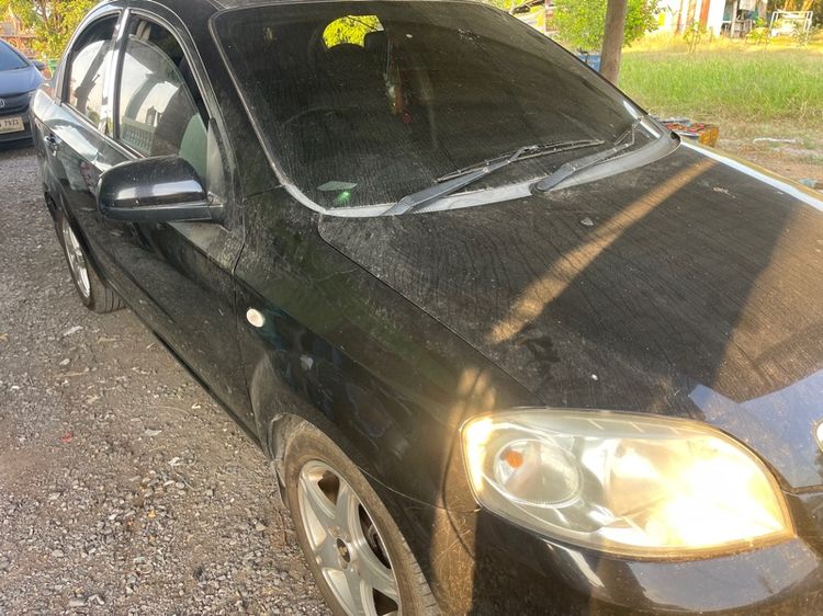 Chevrolet Aveo 2006 1.6 LSX Sedan เบนซิน ไม่ติดแก๊ส เกียร์อัตโนมัติ ดำ รูปที่ 4