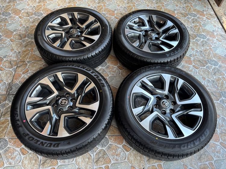 ล้อ Toyota Fortuner Legender Dunlop Grandtrek pt3a  265-50-20 y5025 (ป้ายแดง)
