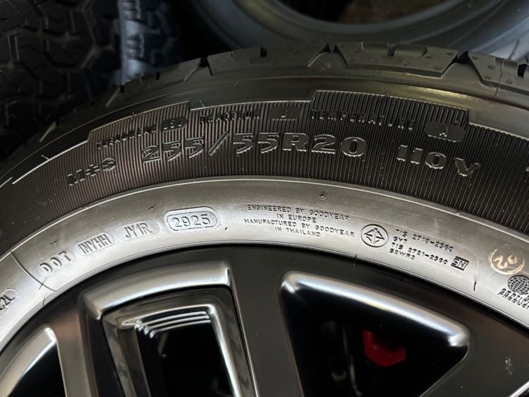 ล้อ Ford Everest Sport Special Edition 2025  Goodyear wrangler HT 255-55-20 y2925 (ป้ายแดง) รูปที่ 2